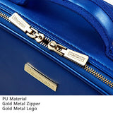 Cosmetiquera Para Maquillaje Estuche Maquillaje Neceser Mujer Maquillaje Estuche De Tren De Maquillaje Bolsa Organizador De Maquillaje Con Compartimento Para Brochas Portátiles Cuero PU