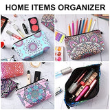 12 bolsas de cosméticos, bolsas de maquillaje, bolsa de aseo espaciosa, impermeable, bolsa organizadora con cierre, accesorios de maquillaje para mujeres y niñas, Como se muestra en la imagen., Estilo clásico