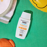 ISDIN fotoprotector fusion fluid mineral baby pediatrics spf 50, protector solar facial 100% mineral para la piel del nino y bebe, 50ml