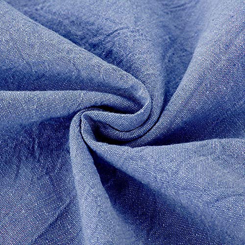 Sábana de 8 colores - Salón de belleza Masaje SPA Funda de sofá Funda de cama de algodón suave con orificio de respiración facial(azul marino)