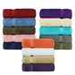 Paños turcos de Calidad de Hotel y SPA, 100% algodón Altamente absorbentes (2 x 6 Colores aleatorios, Juego de 12)