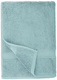 Marca Amazon - Pinzon - Toallas de baño de algodón orgánico, juego de 6 piezas, color azul spa