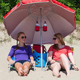 5 ' Ultimate Wondershade paraguas para playa , WSGREEN, Verde