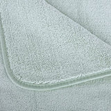 Juego de Toallas de baño de Microfibra Felpa y antipelusa - Secado rápido - Pack de 6 (Verde Claro)