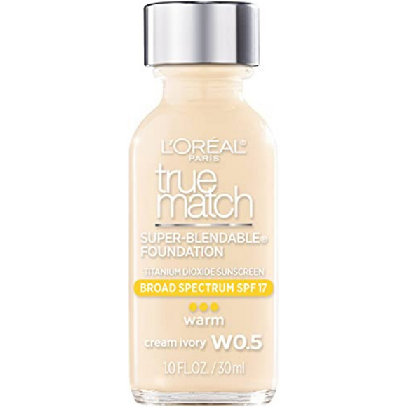 L'Oreal Paris Maquillaje True Match Super Blendable Base Líquida, W2.5 Vainilla, 1 pieza