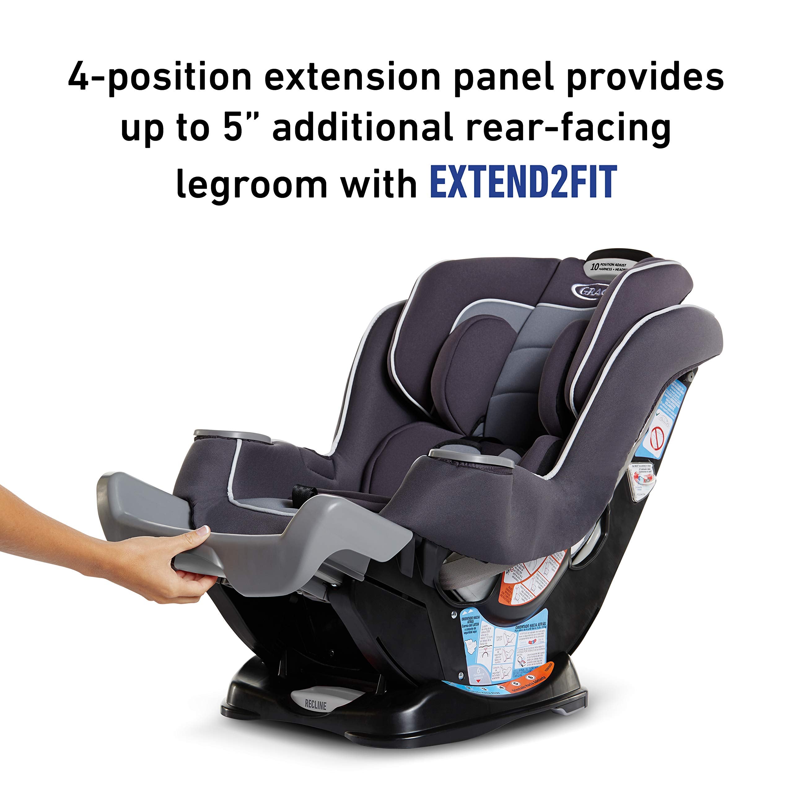 Graco, Sillita convertible para automóvil Extend2Fit Gotham