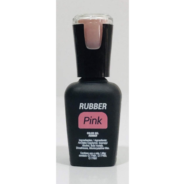 Organic Nails Color Gel 004 Rubbern Pink - 15 ml/0.5Fl Oz